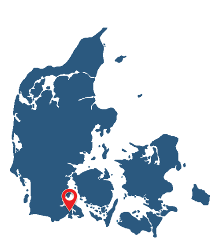 Lage von Sommerhus Egernsund Lage von J062
